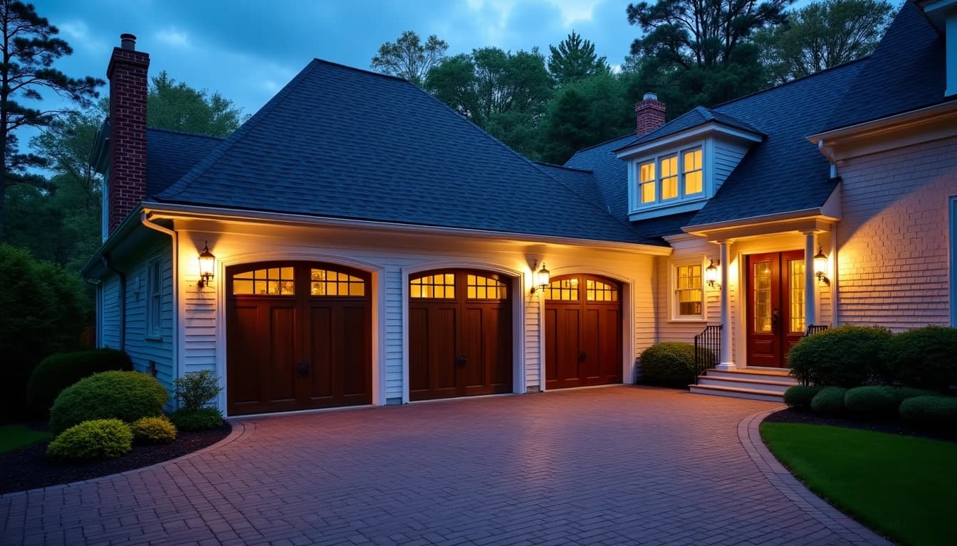 MassGarage technician performing a professional garage door service